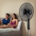 Miniatyrbillede 2 af 8: BRUGT Piedestalventilator med fjernbetjening InnovaGoods Sort 45 W (Refurbished A)