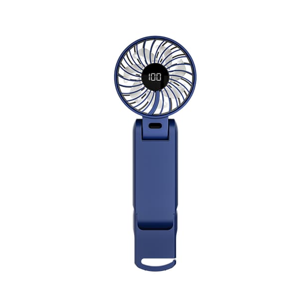 INF Bærbar halsventilator med snor Blå
