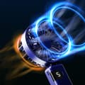 Miniatyrbillede 3 af 4: INF Digital Display Foldeventilator Hvid