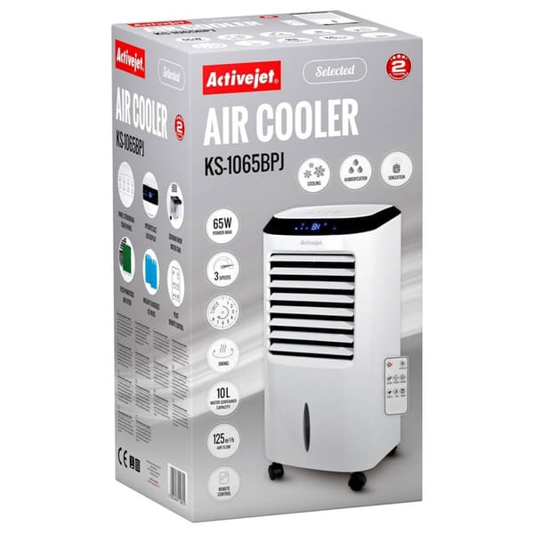 Portable Evaporative Air Cooler Activejet KS-1065BPJ Vit
