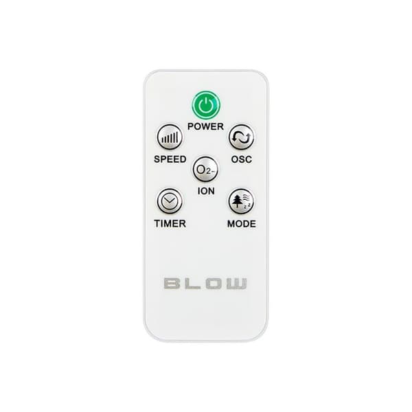 Bordventilator Blow 44-653# Sort 90 W