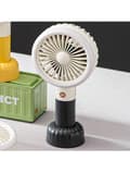 Miniatyrbillede 5 af 6: OBOSOE bærbar lille vifte, søvn med nat lys funktion vifte, skrivebord vifte, USB, sommer fiskeri / camping / rejse / hjem kontor væsentlig køling