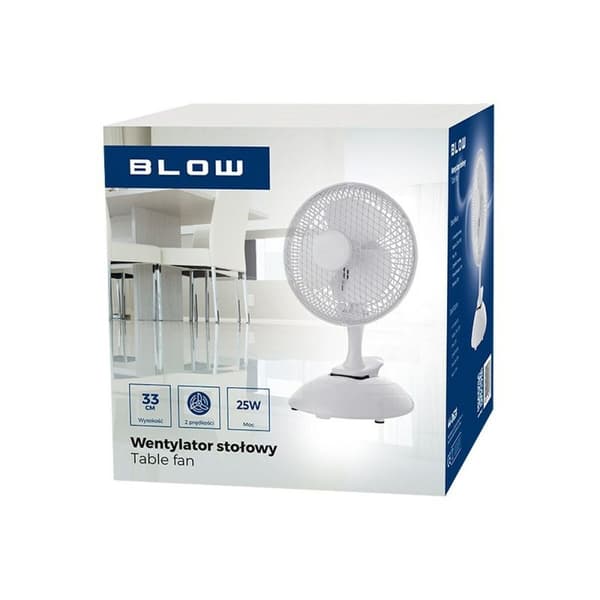 Bordventilator Blow 44-062# Hvid 25 W 22 W