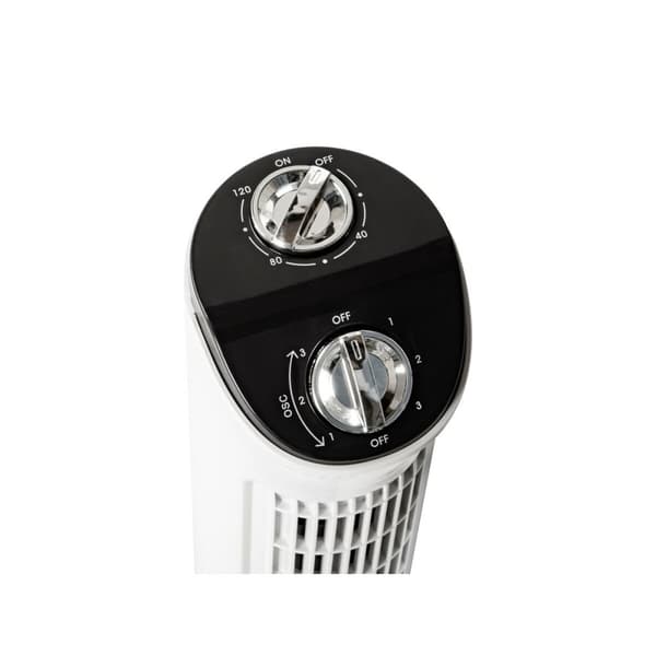 Fritstående ventilator Blow 44-073# Hvid 80 W
