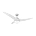 Miniatyrbillede 3 af 7: Loftsventilator med lys EDM 33803 Egeo Hvid 60 W