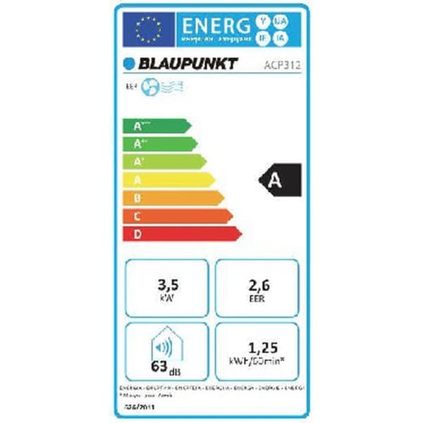 Bærbart klimaanlæg Blaupunkt AGDBLFAN014