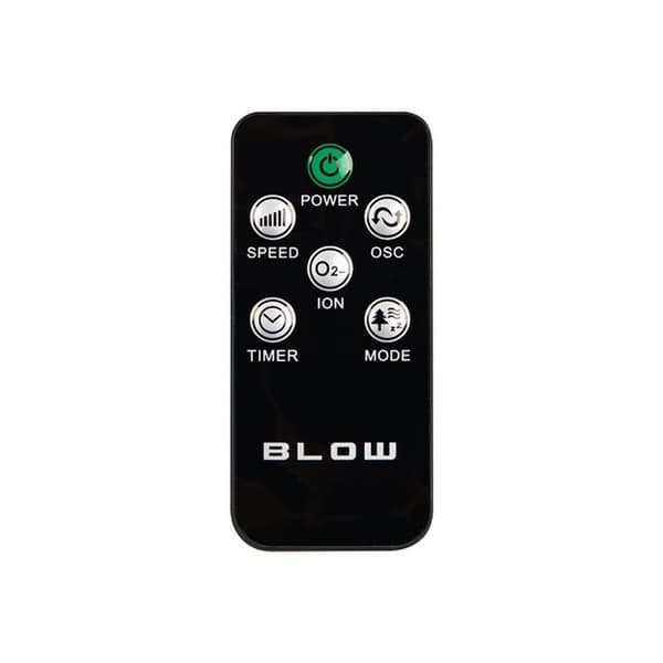 Bordventilator Blow 44-654# Sort 90 W