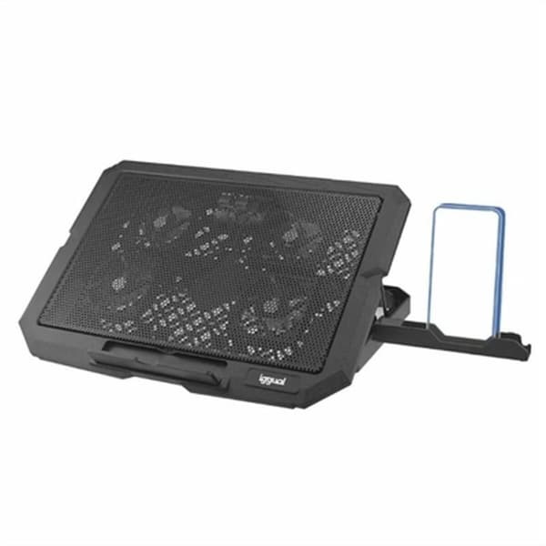 Kølingsbase for en laptop iggual IGG319710 Sort