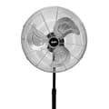 Pikkukuva 2 / 3: Vapaasti seisova tuuletin EDM 33528 Mattamusta 80 W Ø 50 cm teollinen