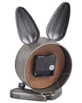 Miniatyrbild 5 av 6: Bordsklocka Kaninformad Metal Silver Modern