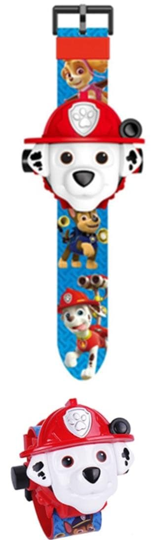 Paw Patrol klocka med projector funktion 24st Bildspel julklappa