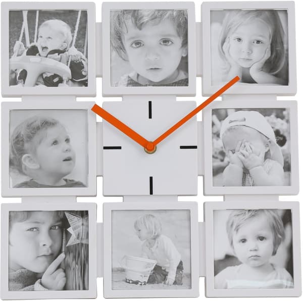 Platinet wall clock Family (42568)