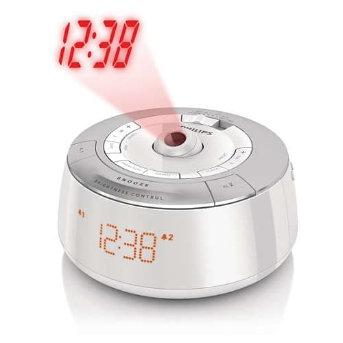 Philipsin kelloradio aikaprojektiolla AJ5030/12