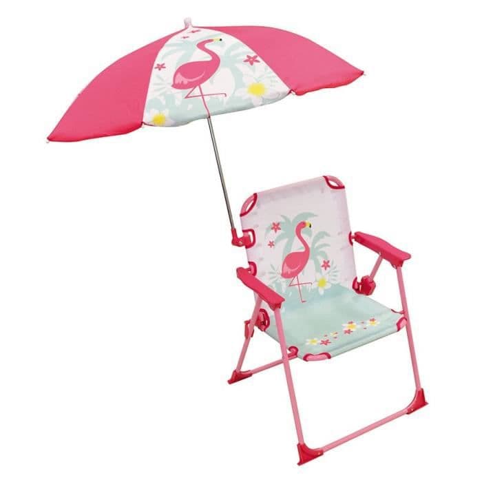 FUN HOUSE Lasten Flamingo-sateenvarjotuoli