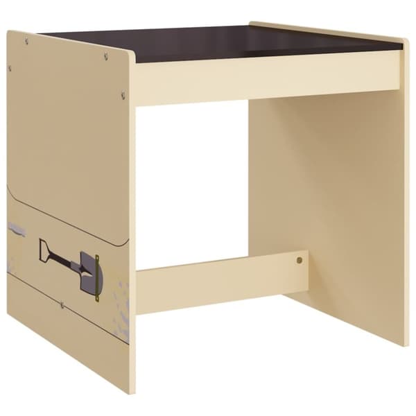 vidaXL Barnbord och stolar 3 delar terrängbil MDF