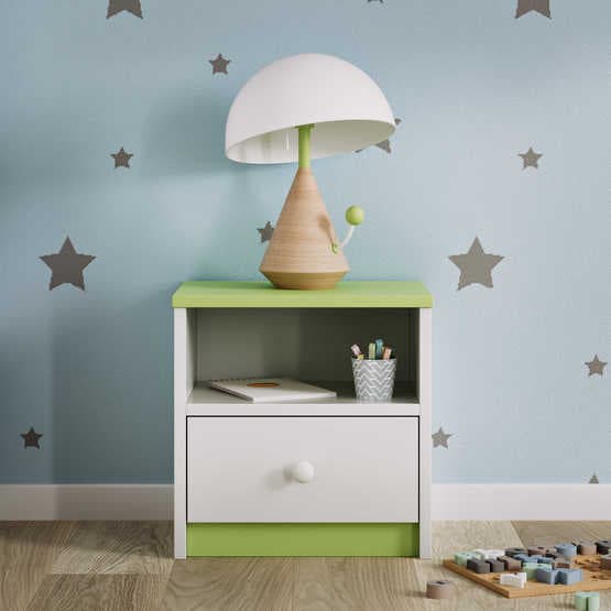 Sängbord Babydreams Grön