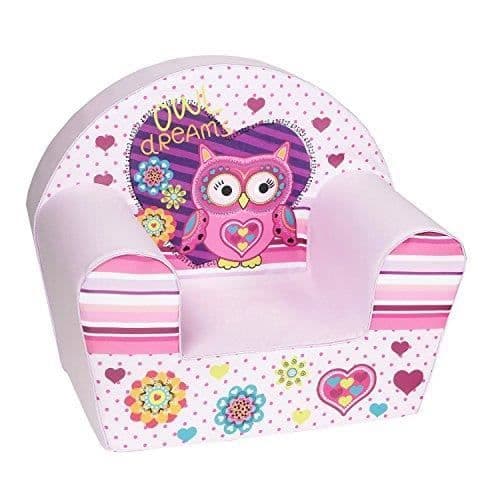 Knorrtoys 68337 Knoortoys Barnfåtölj Uggla Flerfärgad - knoortoys68337
