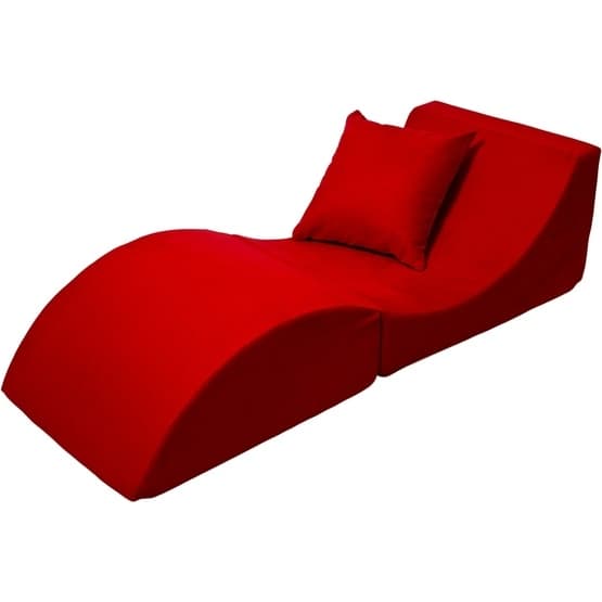 Foldemøbler - Bord - Puf - Sofa 3-1 - Rød