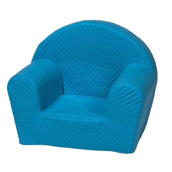 Børnestol i skum med armlæn Baby Blue