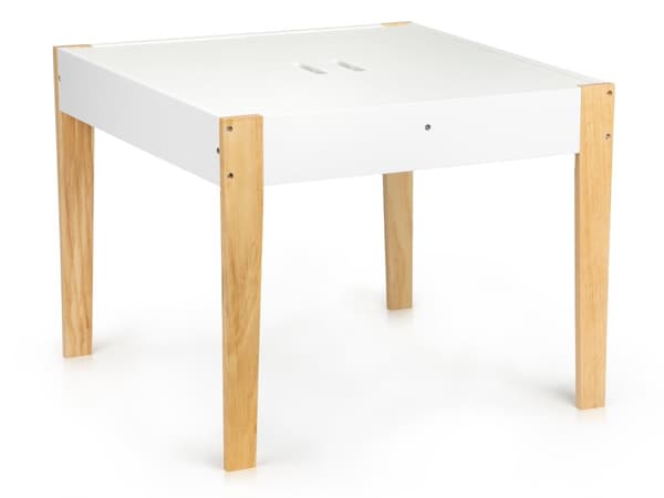 Barnmöbelset med organisering - Bord + 2 stolar - Furu