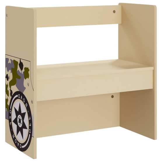 Barnbord Och Stolar 3 Delar Terrängbil Mdf