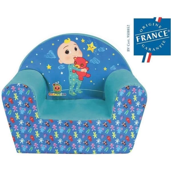 Roligt hus cocomelon klubbstol för barn garanterat Frankrike ursprung h.42 x b.52 x d.33 cm