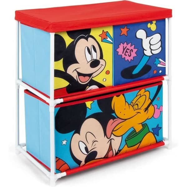 DISNEY MICKEY - Förvaringsenhet med 3 korgar
