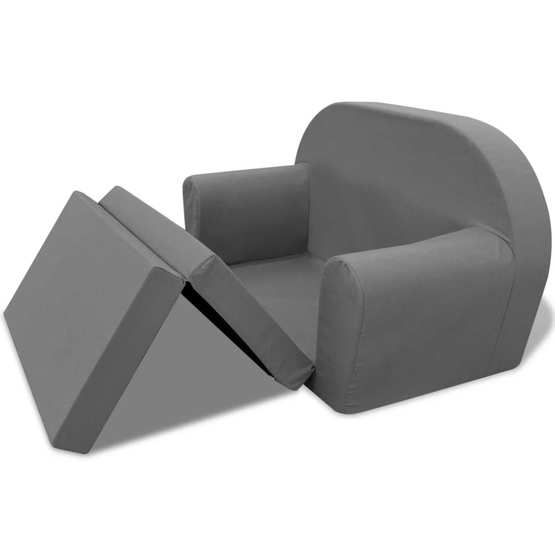 Bäddsoffa För Barn Grå