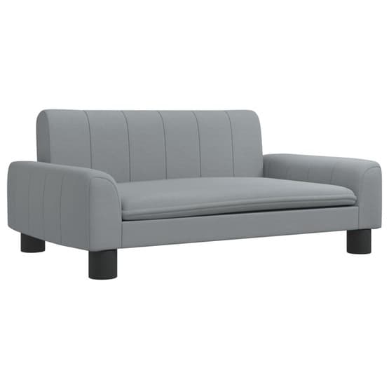 Barnsoffa 70X45X30 Cm Tyg Ljusgrå