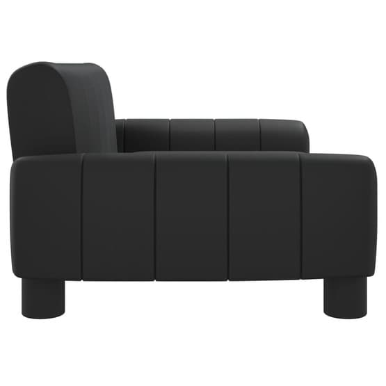 Barnsoffa 70X45X30 Cm Konstläder Svart