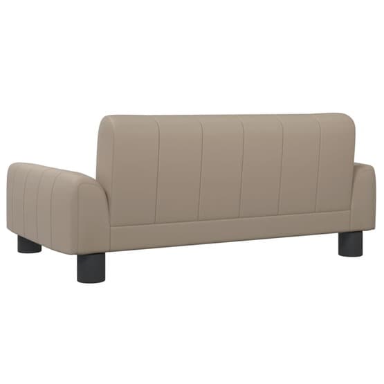 Barnsoffa 70X45X30 Cm Konstläder Cappuccino