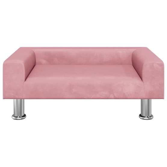 Barnsoffa Rosa 70X45X26,5 Cm Sammet
