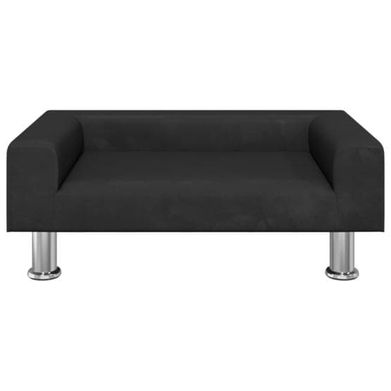 Barnsoffa Svart 70X45X26,5 Cm Sammet