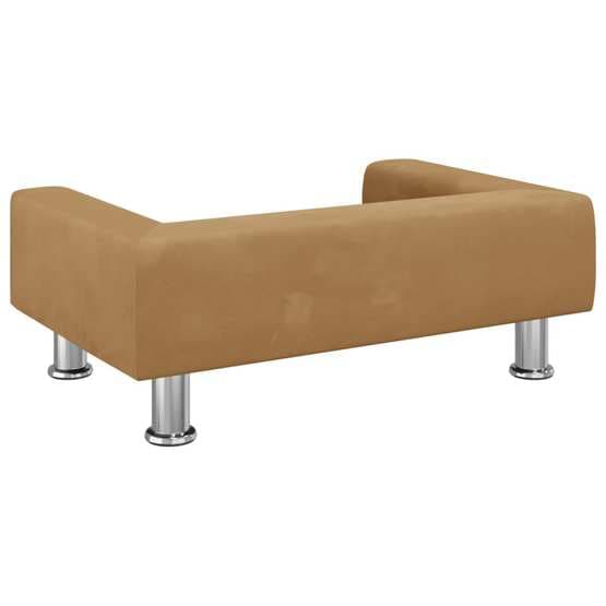 Barnsoffa Brun 70X45X26,5 Cm Sammet