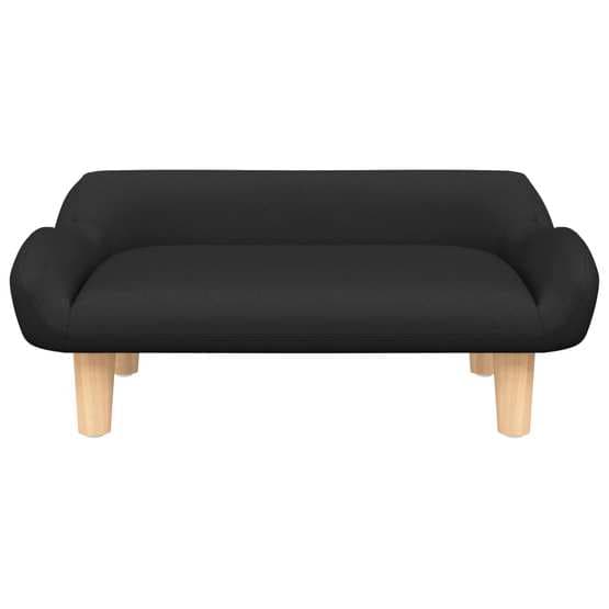 Barnsoffa Svart 70X40X24 Cm Tyg