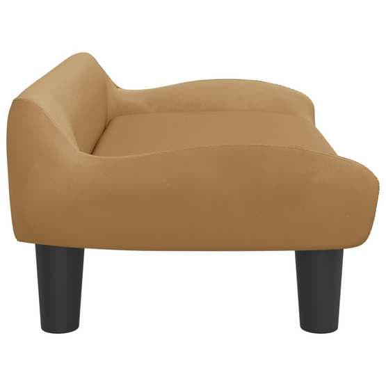 Barnsoffa Brun 70X40X24 Cm Sammet