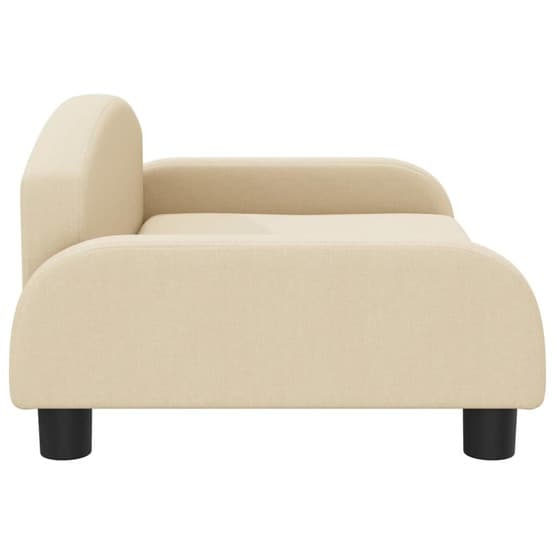 Barnsoffa Gräddvit 70X45X30 Cm Tyg
