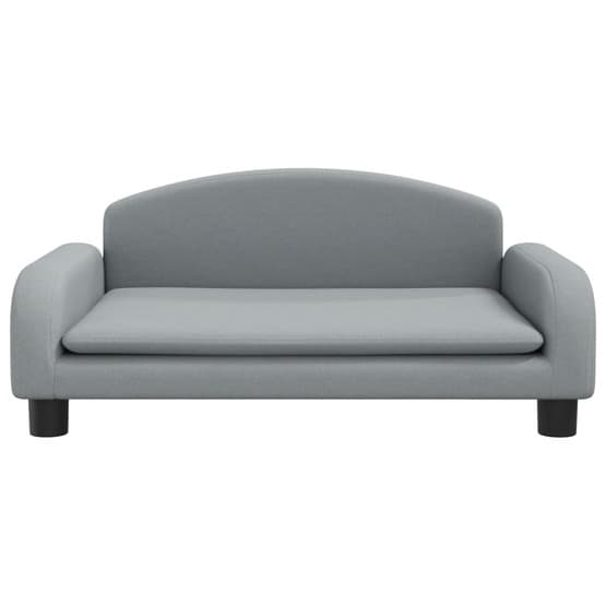 Barnsoffa Ljusgrå 70X45X30 Cm Tyg