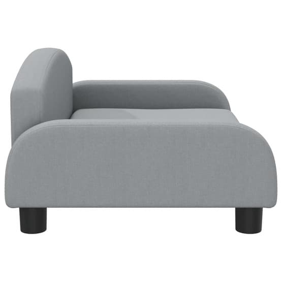 Barnsoffa Ljusgrå 70X45X30 Cm Tyg