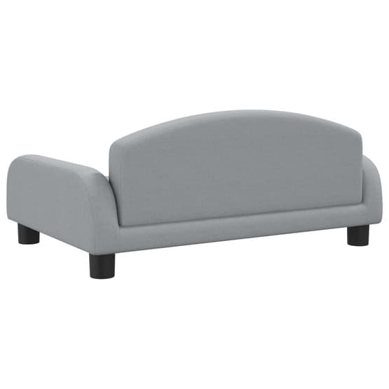 Barnsoffa Ljusgrå 70X45X30 Cm Tyg