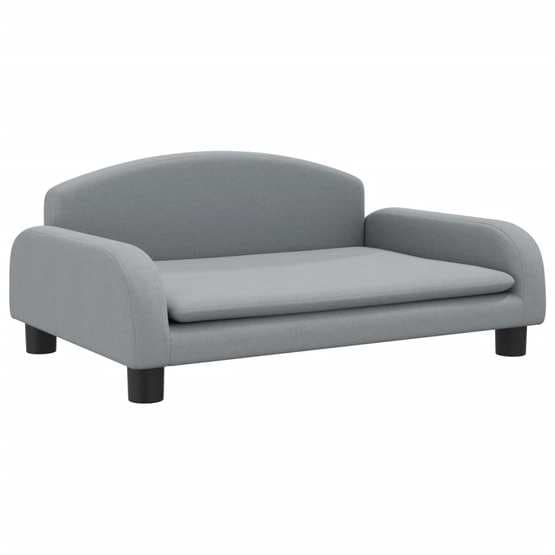 Barnsoffa Ljusgrå 70X45X30 Cm Tyg