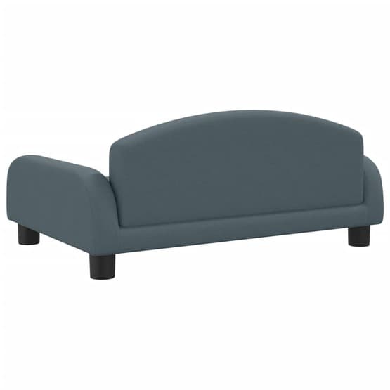 Barnsoffa Mörkgrå 70X45X30 Cm Tyg