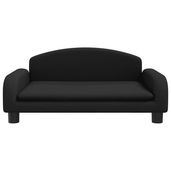 Barnsoffa Svart 70X45X30 Cm Tyg