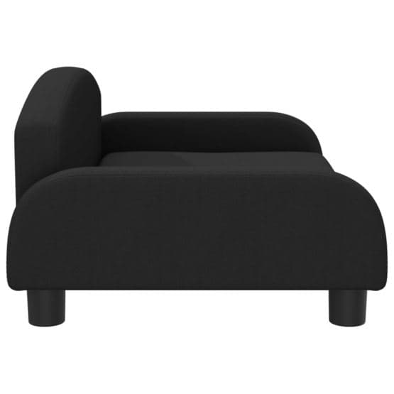 Barnsoffa Svart 70X45X30 Cm Tyg