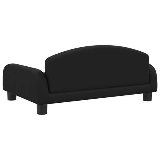 Barnsoffa Svart 70X45X30 Cm Tyg
