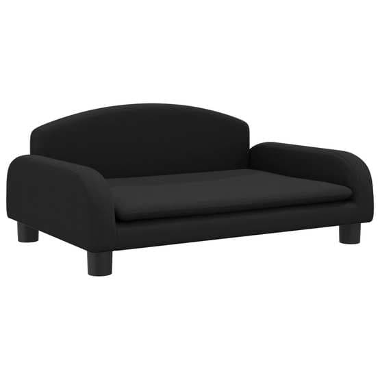 Barnsoffa Svart 70X45X30 Cm Tyg