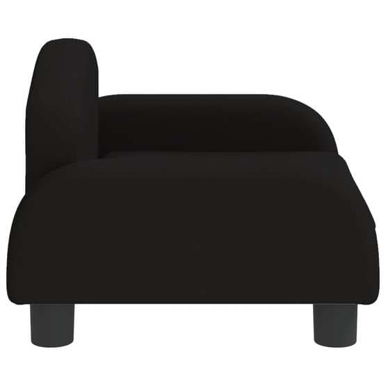 Barnsoffa Svart 50X40X30 Cm Tyg