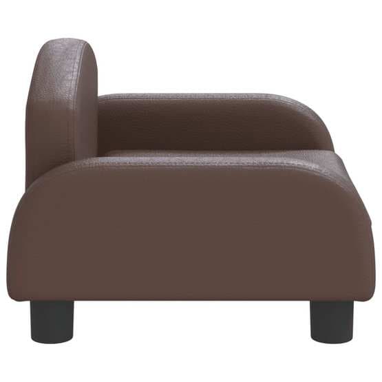 Barnsoffa Brun 50X40X30 Cm Konstläder