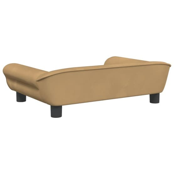 Barnsoffa Brun 70X45X26 Cm Sammet