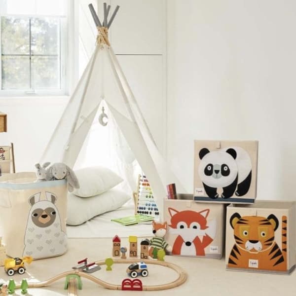 Litet förvaringsmöbel för leksaker 3 SPROUTS Panda